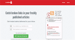 Desktop Screenshot of linkcrier.com