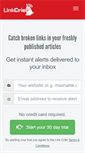 Mobile Screenshot of linkcrier.com